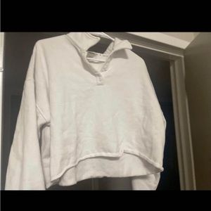 White aerie sweatshirt